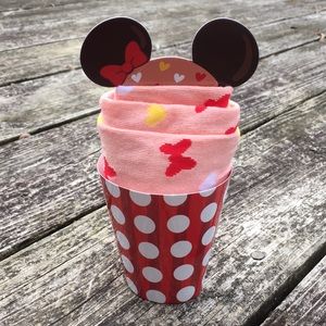 Disney Parks Minnie Mouse Cupcake Socks